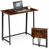 Sklopivi Računalni Stol 80x45 cm Laptop Tablica Loft Stil ModernHome