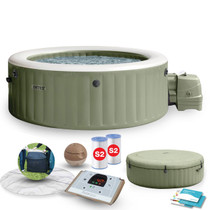 Nadduvani SPA bazen sa hidromasažom za 4 osobe 196x71 cm INTEX 28426NP