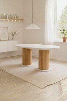Blagovaonski stol Weltwood Bohemian okrugli 6