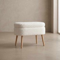 Mini puf Oslo - Bijeli