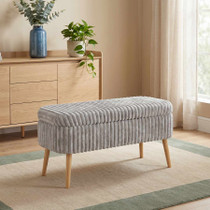 Pouffe Oslo Linen - Toscano siva