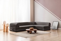Kutna Sofa-Ležaj Legom Eco - Antracit