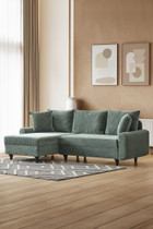 Kutna sofa Flavia - Zelena