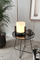 Stolna lampa Stolna lampa od borovine - crna