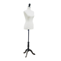 Krojačka lutka na tronošcu, podesiva visina 130–168 cm, bijela
