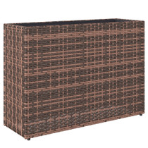 Povišena gredica s podesivim nogama 81 × 28 × 58 cm, smeđa