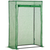 Plastenik s rolo vratima 100 × 50 × 150 cm, tamnozelena