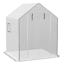 Zamjenska folija za plastenik 140 × 143 × 190 cm, bijela
