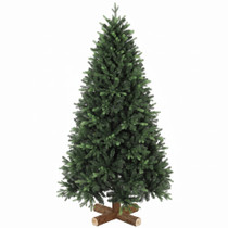 Novogodišnja jelka 180 cm s 2419 grana, sklopiva, zelena