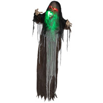Animirana Halloween figura čudovišta sa zvukom i svjetlećim očima