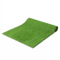 Vještačka trava s drenažom 400 × 100 cm, visina vlakana 10 mm, zelena