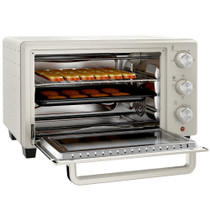 Mini pećnica 21 L, 100–230 °C, 3 načina rada, krem bijela