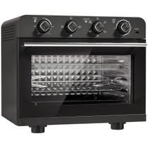 Mini pećnica s friteuzom na vrući zrak 36 L, 1800 W, crna