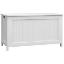 Kutija za odlaganje s poklopcem 81 × 40 × 46 cm, bijela
