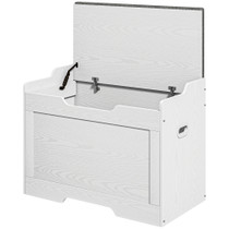 Klupa sa sandukom za odlaganje 75 × 40 × 56 cm, bijela