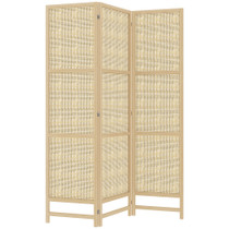 Paravan s 3 panela 135 × 1,7 × 180 cm, boja prirodnog drveta
