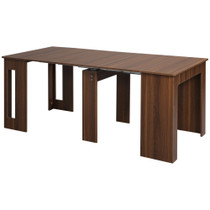 Trpezarijski stol na razvlačenje 180 × 85 × 75 cm, braon