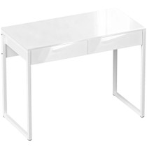 Radni stol s 2 ladice 100 × 50 × 75 cm, bijeli