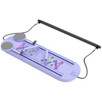 Sklopivi pilates board 4 u 1 s trakama otpora, svijetloplavi