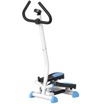 Stepper s LCD ekranom i rukohvatom, plavo-crni
