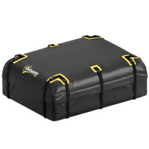 Sklopiva krovna torba za auto 594,3 L, 132 × 100 × 45 cm, crno-žuta