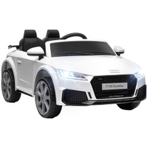 Dječiji električni auto roadster s daljinskim upravljačem, bijeli