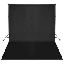 Pozadinski sustav s potporom 500 x 300 cm crni