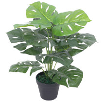 Umjetna Biljka Monstera s Posudom 45 cm Zelena Umjetna Biljka Monstera s Posudom 45 cm Zelena