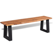 Klupa od masivnog drva akacije 160 cm Klupa od masivnog drva akacije 160 cm