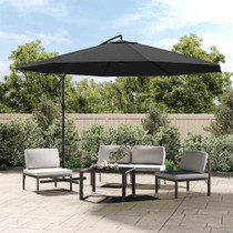 Konzolni suncobran s aluminijskom šipkom 350 cm antracit