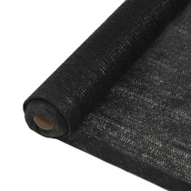 Mreža za privatnost HDPE 2 x 25 m crna