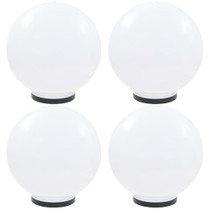 LED kuglaste svjetiljke 4 kom 40 cm PMMA