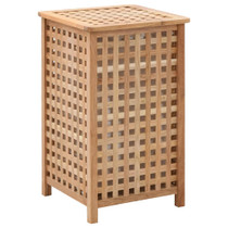 Košara za rublje od masivne orahovine 39 x 39 x 65 cm Košara za rublje od masivne orahovine 39 x 39 x 65 cm