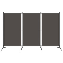 Sobna pregrada s 3 panela antracit 260 x 180 cm Sobna pregrada s 3 panela antracit 260 x 180 cm