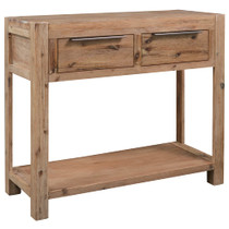 Konzolni stol 82 x 33 x 73 cm od masivnog bagremovog drva Konzolni stol 82 x 33 x 73 cm od masivnog bagremovog drva