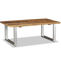 Stolić za kavu od masivnog obnovljenog drva 100 x 60 x 38 cm Stolić za kavu od masivnog obnovljenog drva 100 x 60 x 38 cm