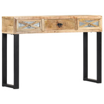 Konzolni stol od masivnog drva manga 110 x 30 x 76 cm