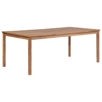 Vrtni stol 200 x 100 x 77 cm masivna tikovina Vrtni stol 200 x 100 x 77 cm masivna tikovina