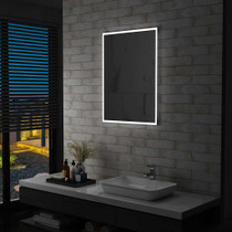 vidaXL Kupaonsko LED zidno ogledalo 60 x 80 cm vidaXL Kupaonsko LED zidno ogledalo 60 x 80 cm