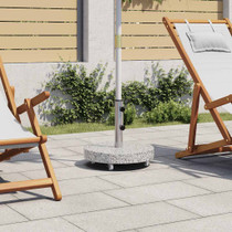 Stalak za suncobran od granita 30 kg okrugli sivi Stalak za suncobran od granita 30 kg okrugli sivi