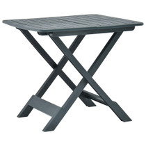 Sklopivi vrtni stol zeleni 79 x 72 x 70 cm plastični Sklopivi vrtni stol zeleni 79 x 72 x 70 cm plastični