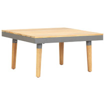 Vrtni stolić za kavu 60 x 60 x 31,5 cm masivno bagremovo drvo