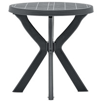 Bistro stol antracit Ø 70 cm plastični Bistro stol antracit Ø 70 cm plastični