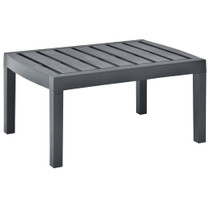 Vrtni stol antracit 78 x 55 x 38 cm plastični Vrtni stol antracit 78 x 55 x 38 cm plastični