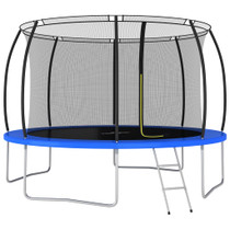 Set trampolina okrugli 366 x 80 cm 150 kg