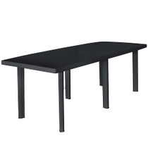 Vrtni stol antracit boje 216 x 90 x 72 cm plastični Vrtni stol antracit boje 216 x 90 x 72 cm plastični