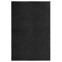 Otirač perivi crni 120 x 180 cm