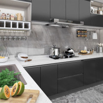 Samoljepljive folije za namještaj 2 kom crne 500 x 90 cm PVC Samoljepljive folije za namještaj 2 kom crne 500 x 90 cm PVC