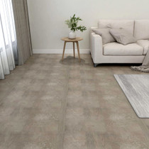 vidaXL Samoljepljive podne obloge 55 kom PVC 5,11 m² sive