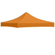 Krov za šator za zabave 3 x 3 m narančasti 270 g/m²